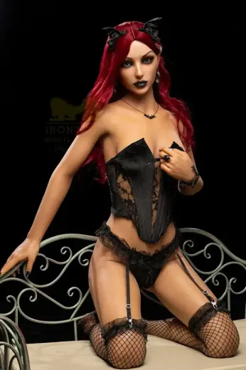 Red Hair 169cm S47 Gia Gothic life size love doll