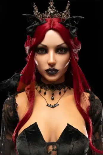Red Hair 169cm S47 Gia Gothic mature doll