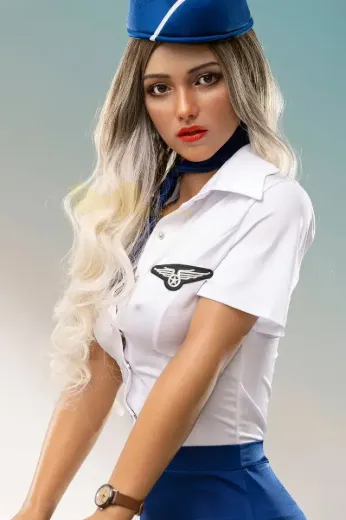 Flight Attendant 169cm S44 White Molly realistic female doll
