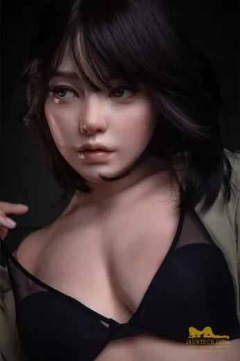 Black Hair Cute 163cm S40 Eileen Doll Lifelike Head