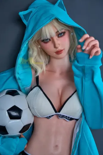 Fitness Asian Beauty 161cm S14 Blonde MIKU SKinny Sex Doll