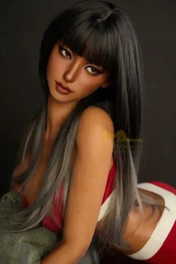 Athletic Fitness Queen 161cm S14 Dark Tanned Miku silicone fuck doll