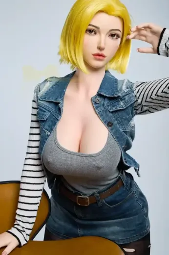 Blonde Android 18 159cm S41 Joline  Full Size Adult Doll
