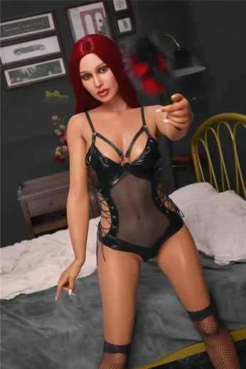 Kneeling Red Hair 168cm S19 Pearl silicone lover