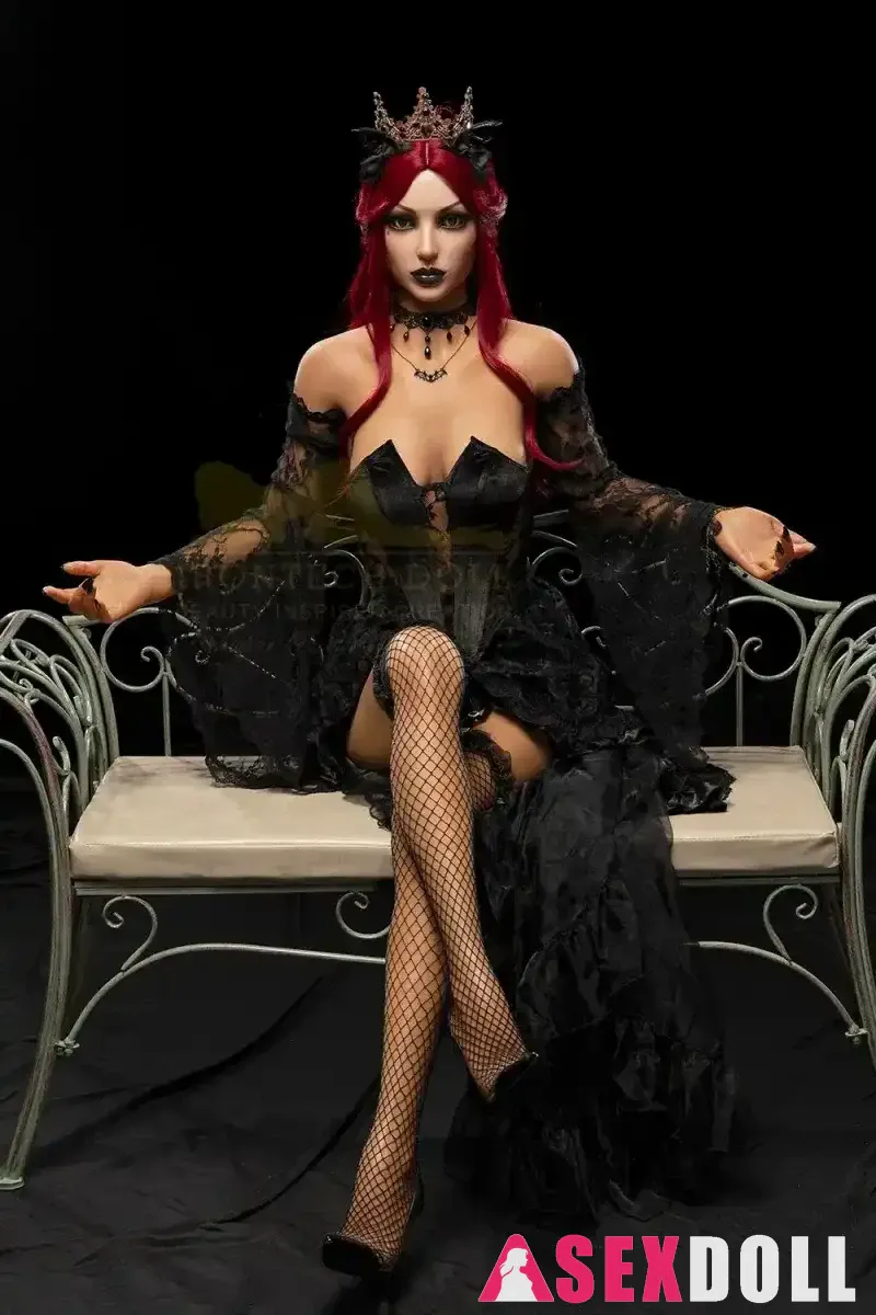 Red Hair 169cm S47 Gia Gothic Full Silicone Sex Doll