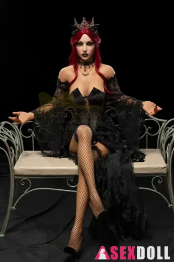 Red Hair 169cm S47 Gia Gothic Full Silicone Sex Doll