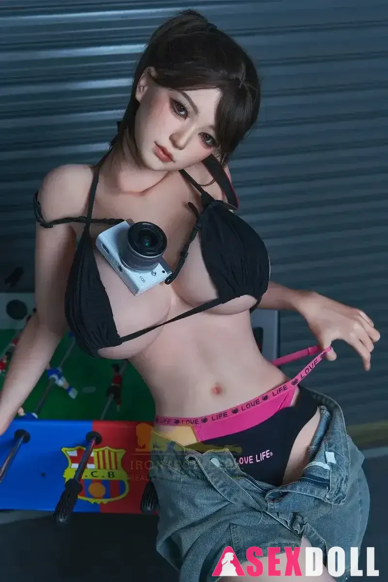 Playful Companion Anime Asian Girl 158BA S10 Misa Silicone Sex Doll