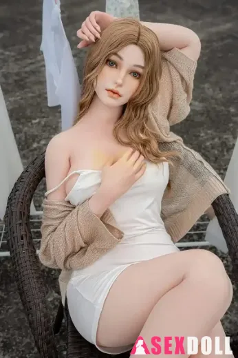 Blonde Busty White 165cm S15 Eva Silicone Sex Doll