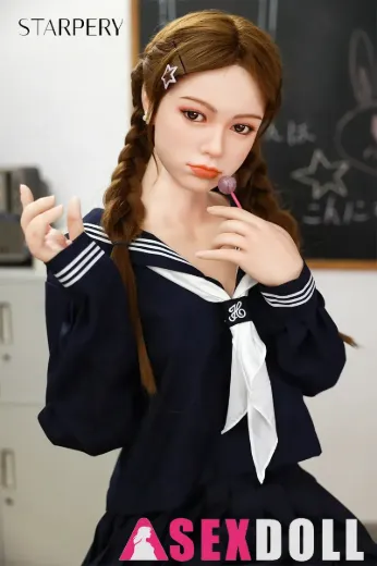 Starpery An Ran 171cm A Cup Asian Girl Full Body Silicone Sex Doll