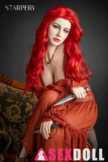 Starpery Eva 171cm D Cup Red Hair real life looking sex doll