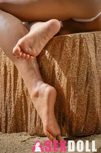 Reallady Hailey 159cm R12 Dark Tanned Silicone Foot