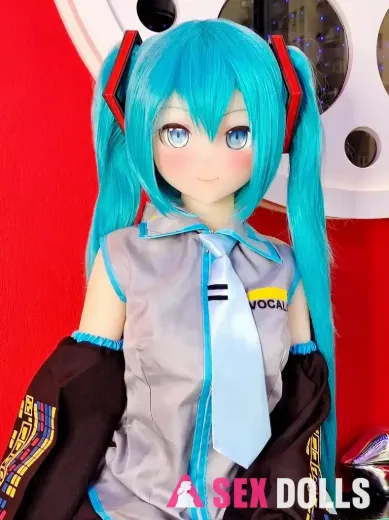 145cm B-cup Hatsune Miku Head 75 Adult Love Doll