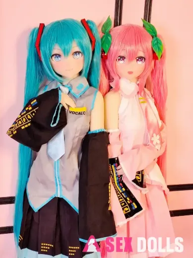145cm B-cup Hatsune Miku Head 75  Full Size Adult Doll