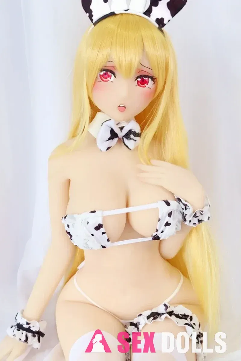 155cm F Cup Blonde Honey Girl Head 32 Anime Sex Doll