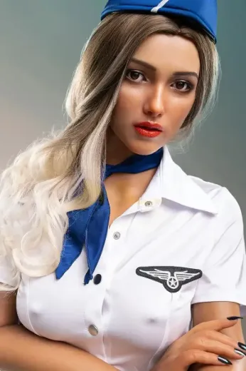 Flight Attendant 169cm S44 White Molly  real love sex doll