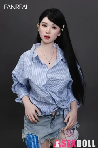 Fanreal Real Skin Kimmy 155cm F Cup China Full Body Silicone Sex Doll