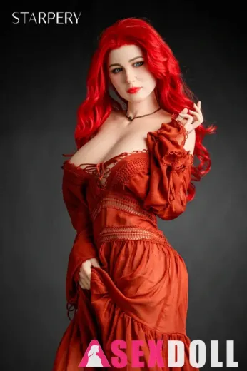 Starpery Eva 171cm D Cup Red Hair real love sex doll