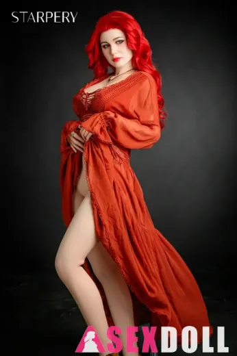 Starpery Eva 171cm D Cup Red Hair realistic woman doll