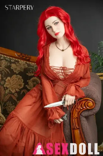 Starpery Eva 171cm D Cup Red Hair Adult Love Doll