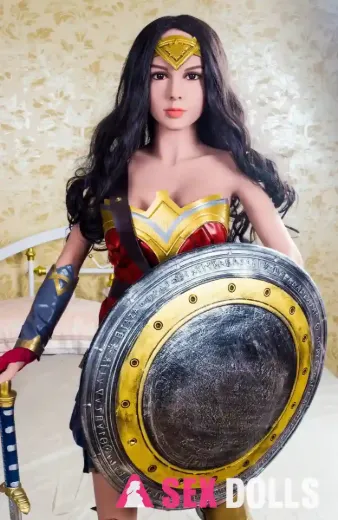 165cm Wonder Woman Shero Full Body TPE Body Sex Doll