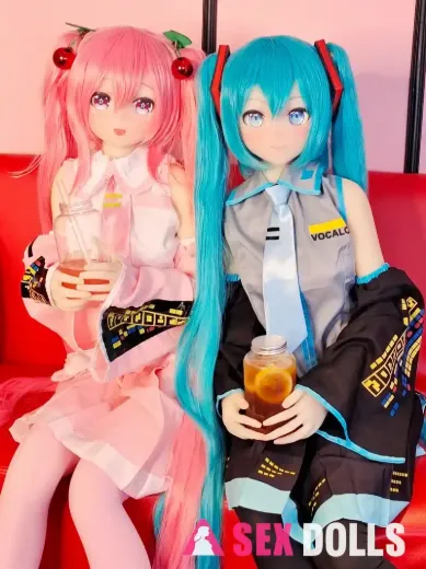 145cm B-cup Hatsune Miku Head 75 Full Size Adult Doll