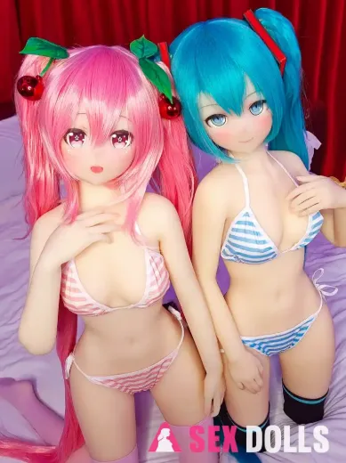 145cm B-cup Hatsune Miku Head 75 realistic woman doll