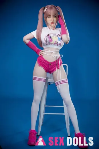 164cm D Cup Maggie Harley Quinn Cosplay realistic silicone sex doll